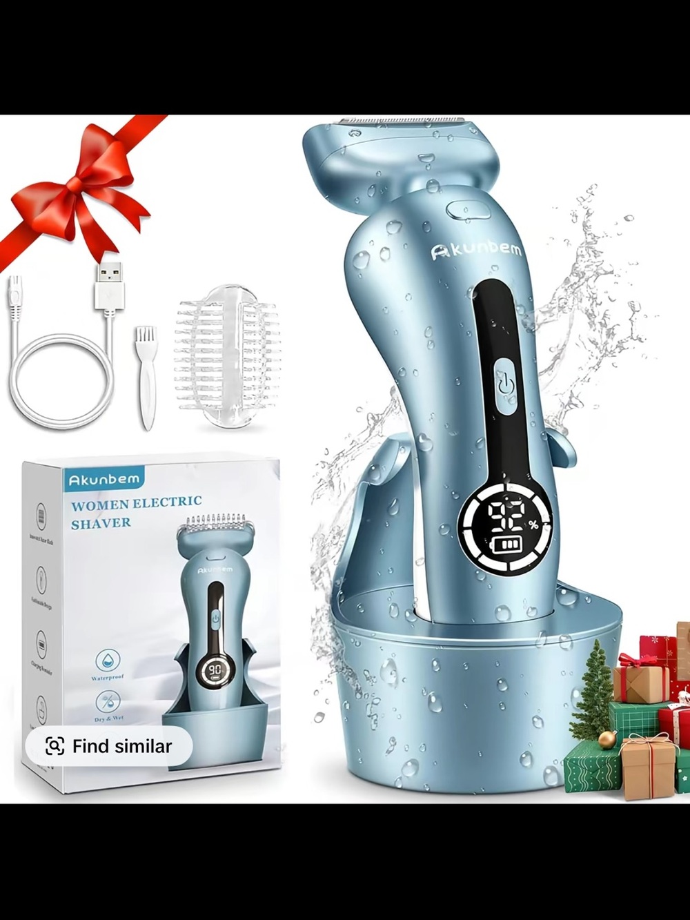 Akunbem Electric Shaver for Women